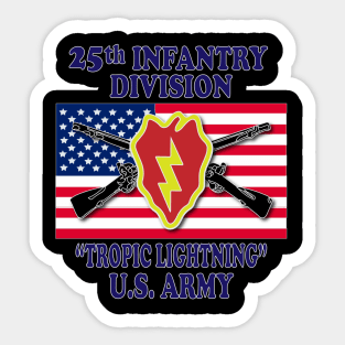 25th Infantry Division Sticker